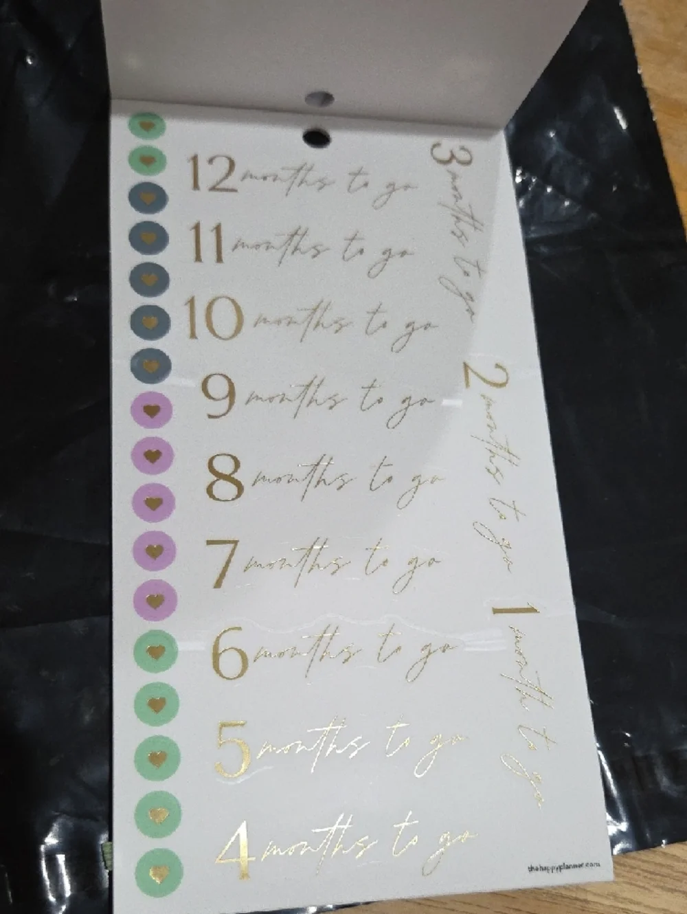 Happy Planner Big Sticker Sheets — Black, Cream & Pastel Floral Accents